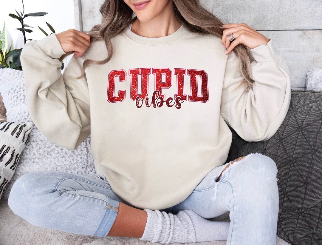 Cupid Vibes Valentines Png Sublimation Design, Valentines Day ...