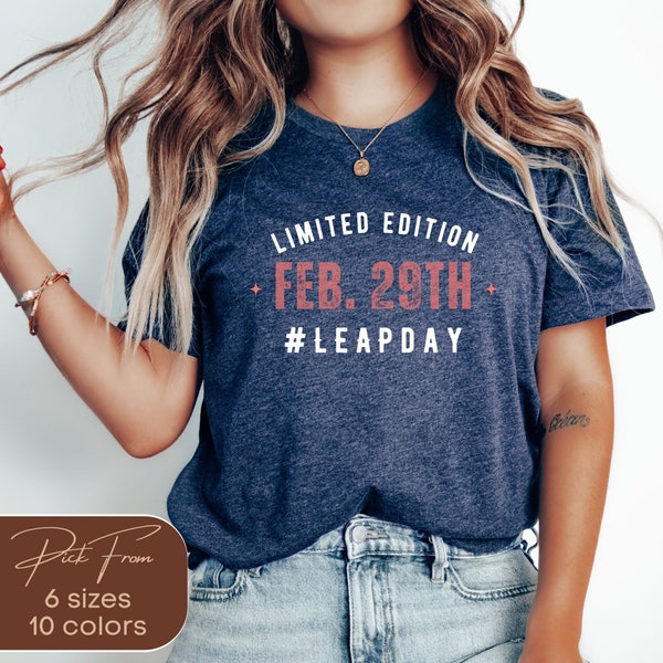 Leap Year Birthday, Leap Day 2024, Leaper, February 29th, Forever Young, Funny Birthday Shirt, Bday Present, 29/02 2024, Special Gift
