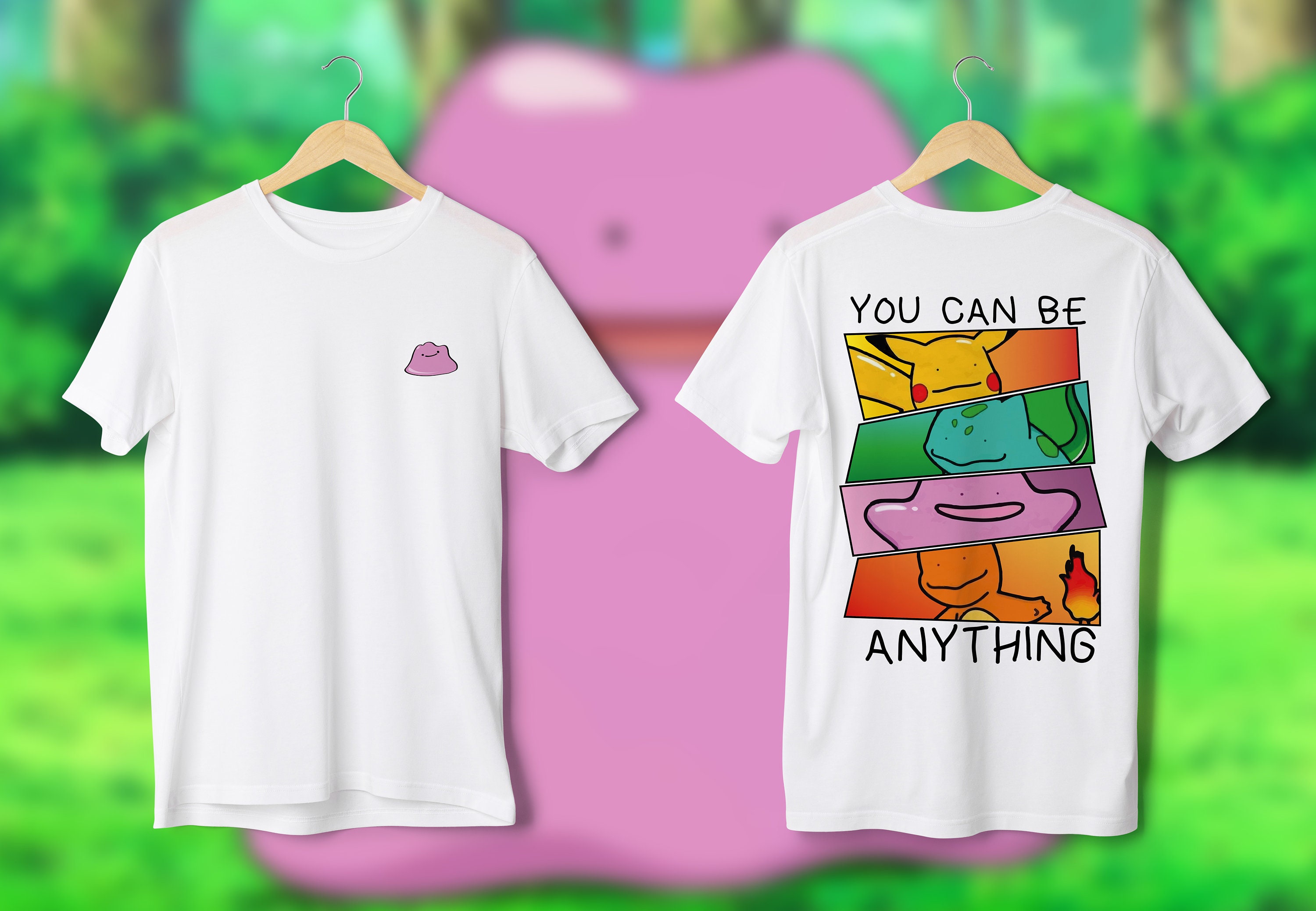 Mega Evolution Of Ditto Pokemon Unisex T-shirt - Teeruto