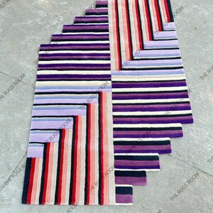 Handgetuft tapijt Getuft wollen handtuft Opvouwbaar lintkleed ROOD Roze Meerkleurig 4X6 5X8 6X9 7X10 8X10 9X12 10X14 Tapijt Oker Amber Tapijt NK