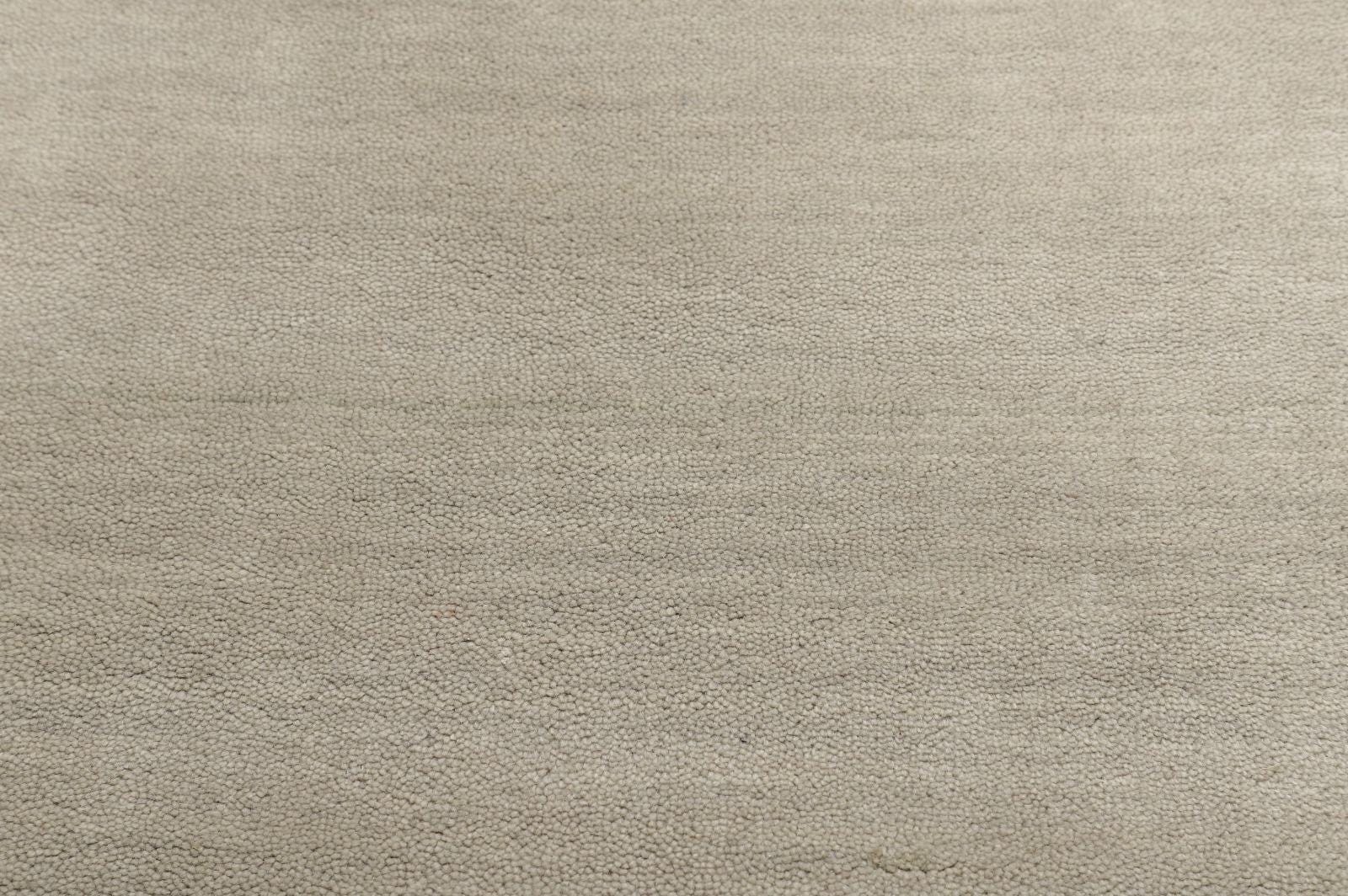 Greige Rugs Texture Handwoven Solid Greige Wool Area Rug Modern Minimalist Neutral Handloom ...