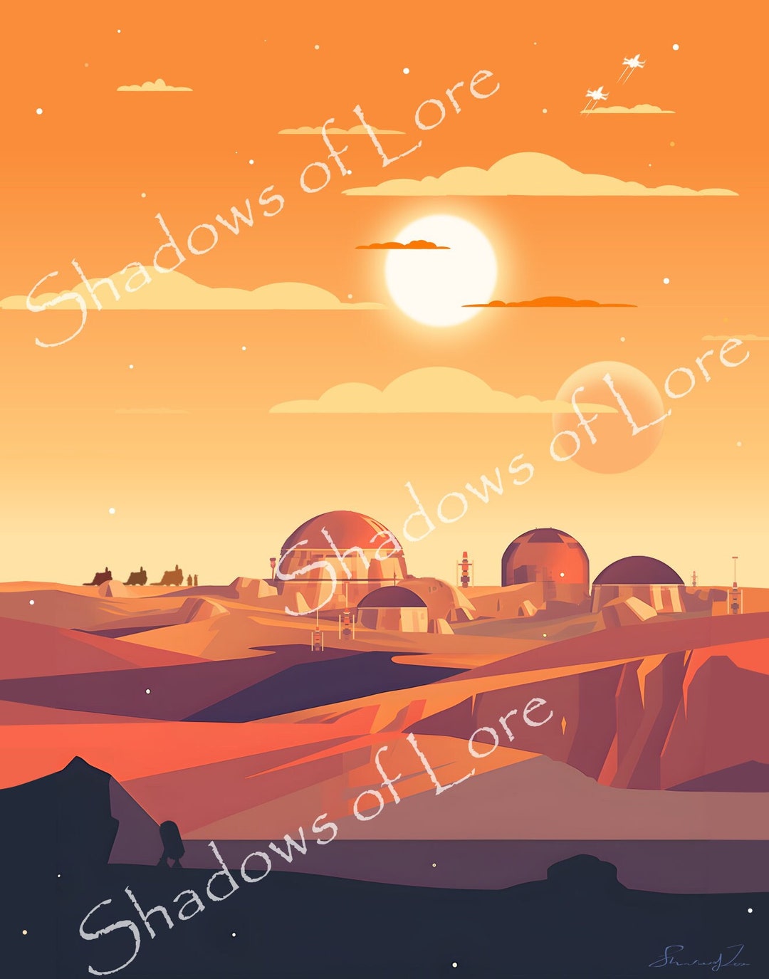 Star Wars JdR D6 (Jeux Descartes) – Chasse à l'homme sur Tatooine + carte Cantina - Jeux & Jouets