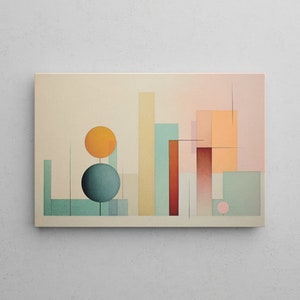 Minimalist Drawing | Scandinavian mural on canvas | Paintings in sizes 20-90 cm | Ready to hang | Boho decoration, living room