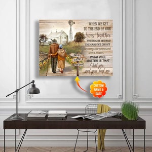 I Had You And You Had Me Personalisiertes Paar Poster, Hochzeitsposter, Geschenk Familienposter, Jubiläumsgeschenk, Wandkunst Poster