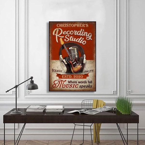 Guitar Poster - Etsy