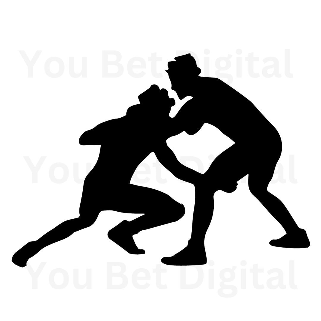 Wrestling Silhouette Svg Wrestling Family Svg Wrestling Mom Svg Png