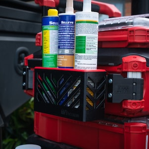 Universal SMALL Shelf Caulk Holder - Attachment ONLY! - PACKOUT Mods