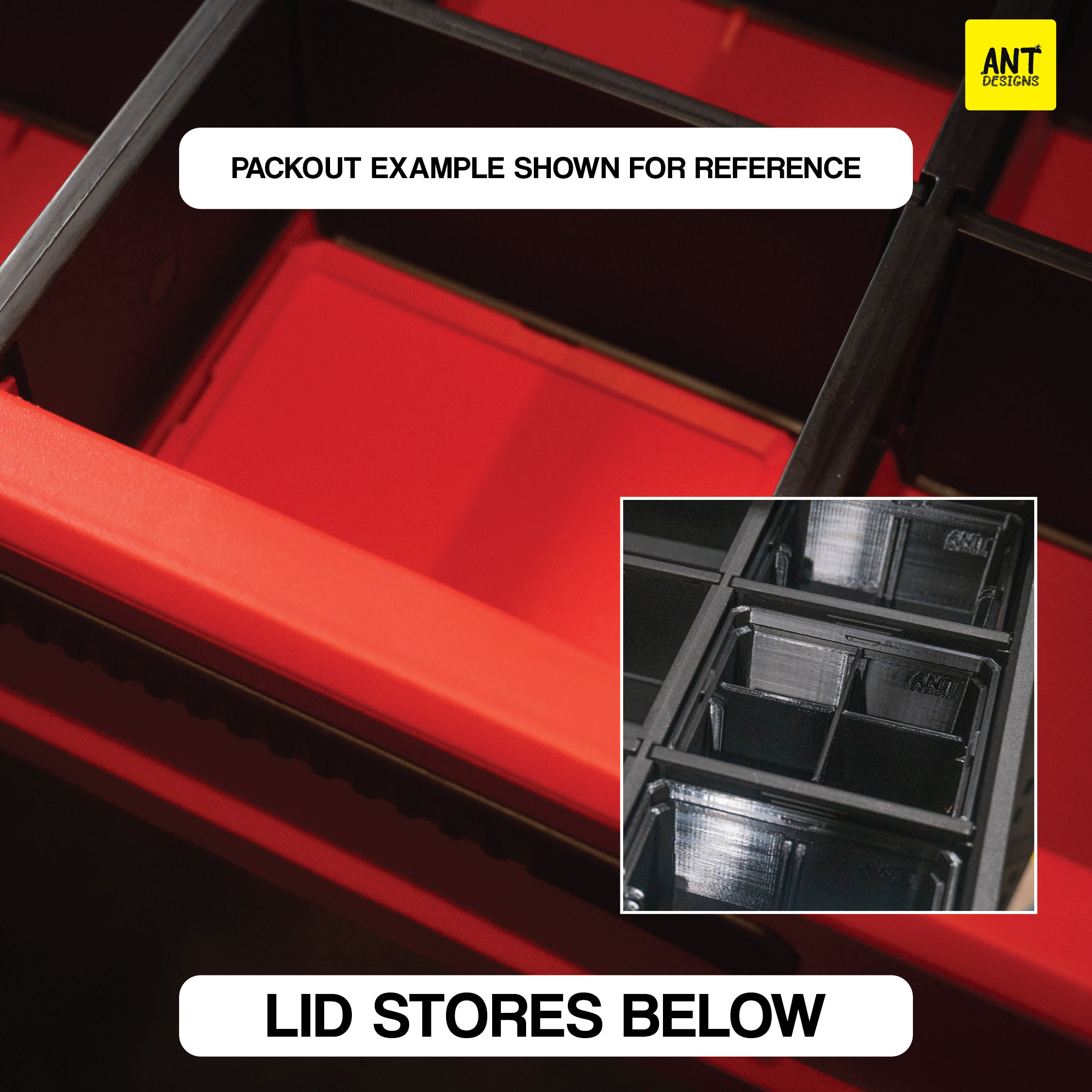 Drawer Bins (3 Drawer) - Tougbuilt Stacktech MODS - Etsy