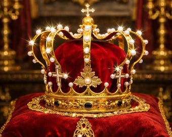 Corona del Regno d'Italia Rirpoduzine esatta dell'originale Varie Misure