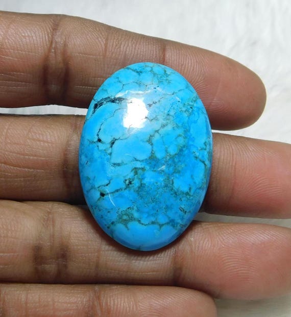 Top Quality Blue Turquoise Gemstone Blue Turquoise Cabochon Blue