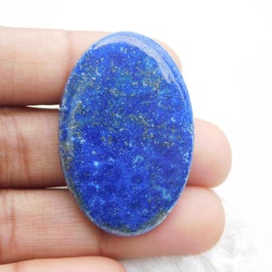Awasome Lapis Lazuli Cabochon, Lapis Lazuli Gemstone, Lapis Lazuli Loose Gemstone For Jewelry Use, Pocket Stone Blue & Gold. 60 ct #3543