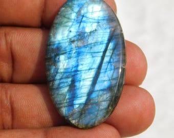 100% Natural Multi Labradorite Cabochon Gemstone, Rare Labradorite Loose Stone, Labradorite For Jewelry Making. 53 Ct #451