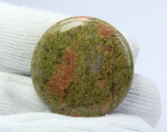 Attractive! Unakite Cabochon Loose Gemstone, Natural AAA Quality Unakite Gemstone For Handmade Jewelry making. 56 CT #387