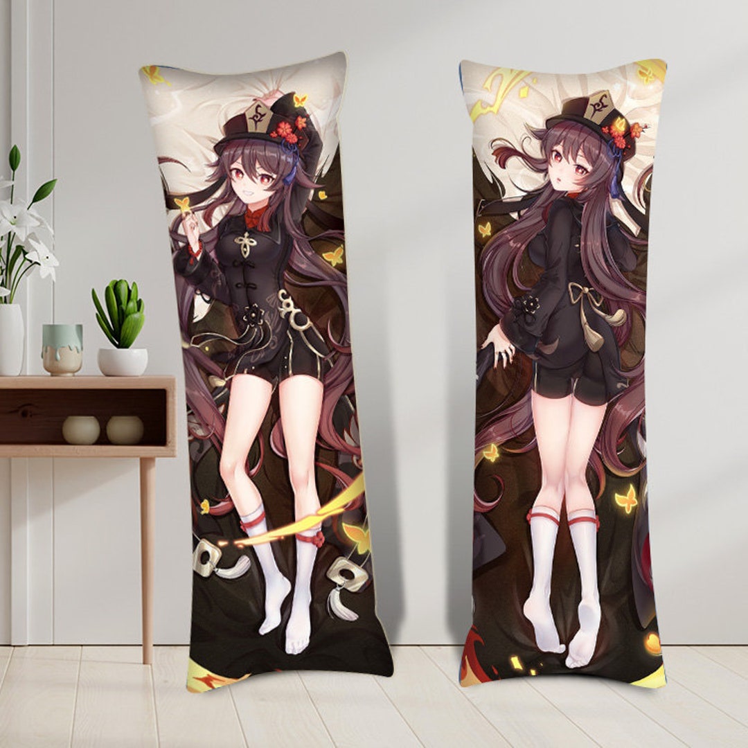 Genshin Impact Hutao Anime Body Pillow Case Anime Dakimakura - Etsy