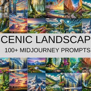 150+ Scenic Landscape Midjourney Prompts, midjourney ai art, prompt engineering, midjourney ai, open ai prompt