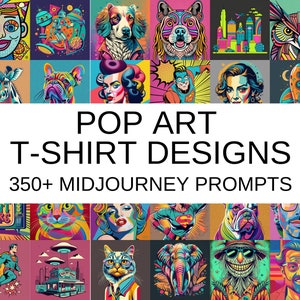 350+ Pop art Midjourney Prompts, midjourney ai art, prompt engineering, midjourney ai, open ai prompt