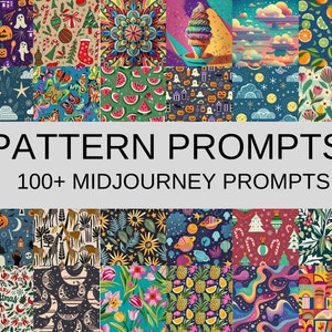 100+ Pattern Midjourney Prompts, midjourney ai art, prompt engineering, midjourney ai, open ai prompt