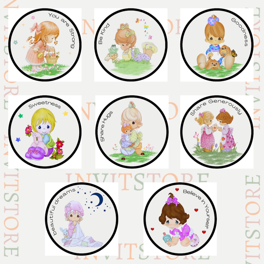 Printable Precious Moments Stickers Stickers With - Etsy