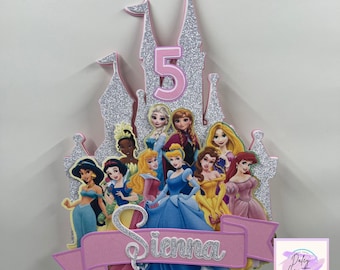 Princess 3D cake topper