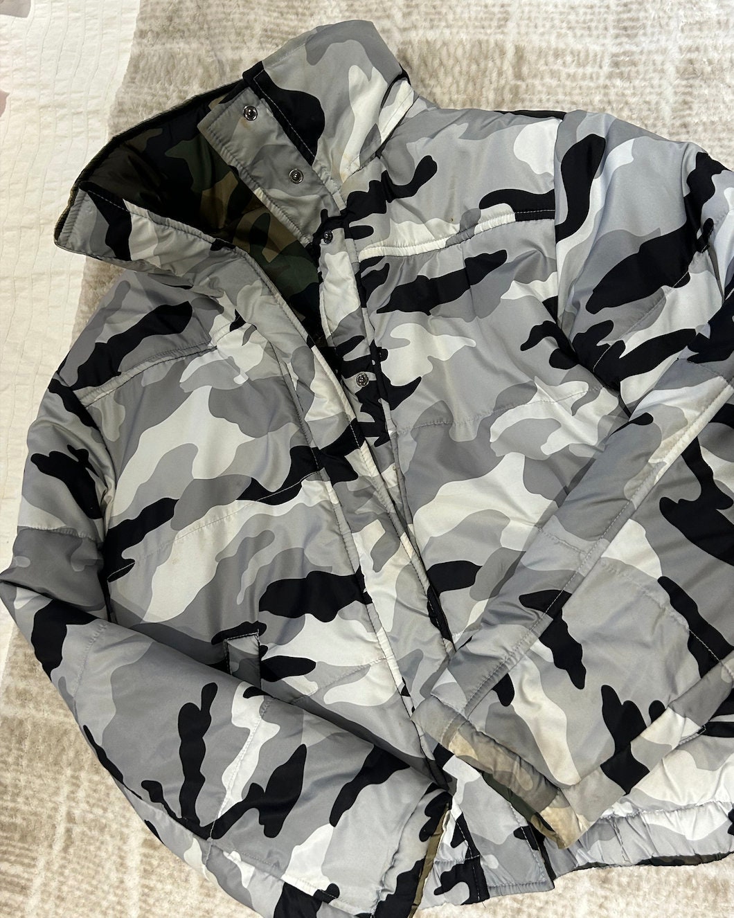  Women Men Camouflage Print Puffer Jacket,Memela Unisex Plus  Size Short Down Jacket Full Zipper Winter Warm Outwear Overcoat : Clothing,  Shoes & Jewelry