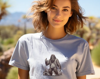 Yeti Ready | Funny Yeti Tshirts, Sasquatch Shirts, Unisex Cotton Tee, Shirts for Women, Mens Funny T Shirt, Mens Cool Shirt,  Gift for Him