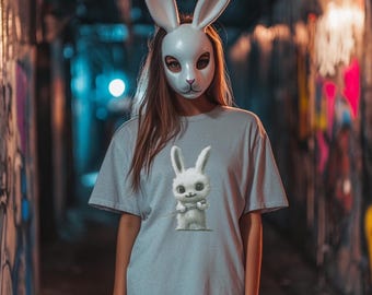 Stabby Bun Bun | Unisex Softstyle T-Shirt
