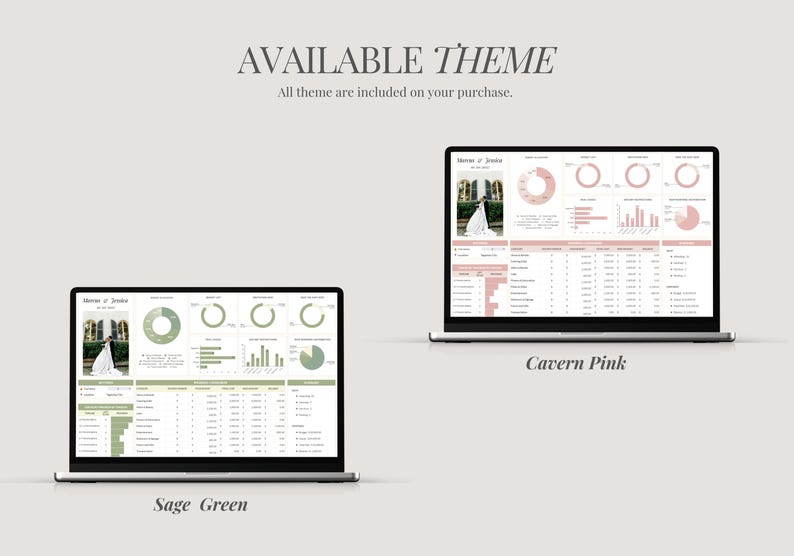 Digital Wedding Planner | Google Sheets Spreadsheet Tool (Instant Download) image 13