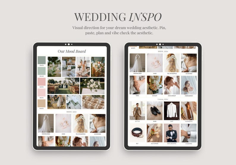 Digital Wedding Planner | Google Sheets Spreadsheet Tool (Instant Download) image 4