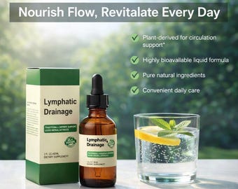 60ML lymphatic drainage herbal drops