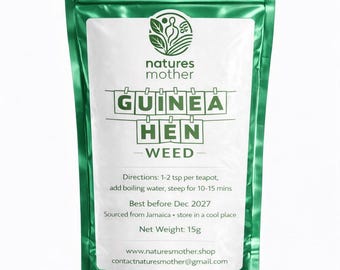 Organic Jamaican Guinea hen Weed Tea/Herbs 15g