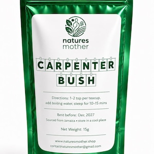 Organic Jamaican Carpenter Bush Tea 15g