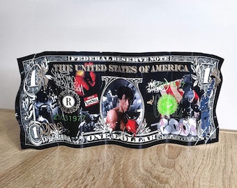Rocky Balboa Collectible Ticket Metal Sculpture Street Art Pop Retro Decoration