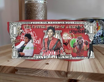 Michael Jackson Thriller Metall Ticket Skulptur Street Art Pop Chic Dekoration