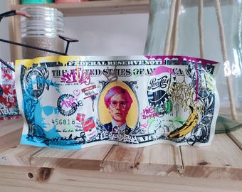 Andy Warhol Metal Ticket Sculpture Street Art Pop Decoration Painting
