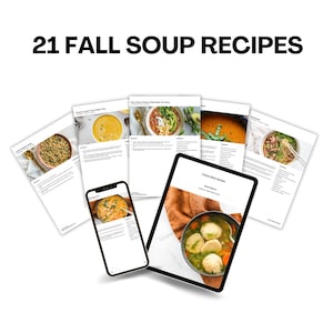 21 Fall Soup Recipes, cookbook, healthy eating, healthy living, soup, fall, autumn, slow cooker, bone broth