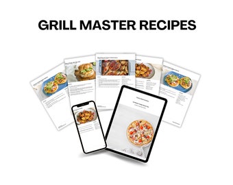 Paquete de recetas delicias de Grill Masters