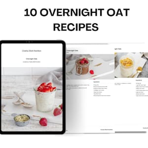Recept på havregryn över natten, havregryn, havrecept, frukostrecept, hälsosam frukost, fitness, viktminskning