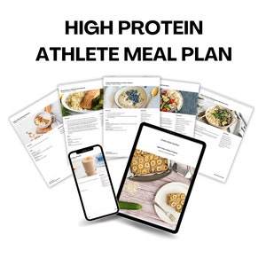 High Protein Athlete Meal Plan, 7 Days, athlete, workouts, fitness recipes, gym rat, healthy eating, protein recipes