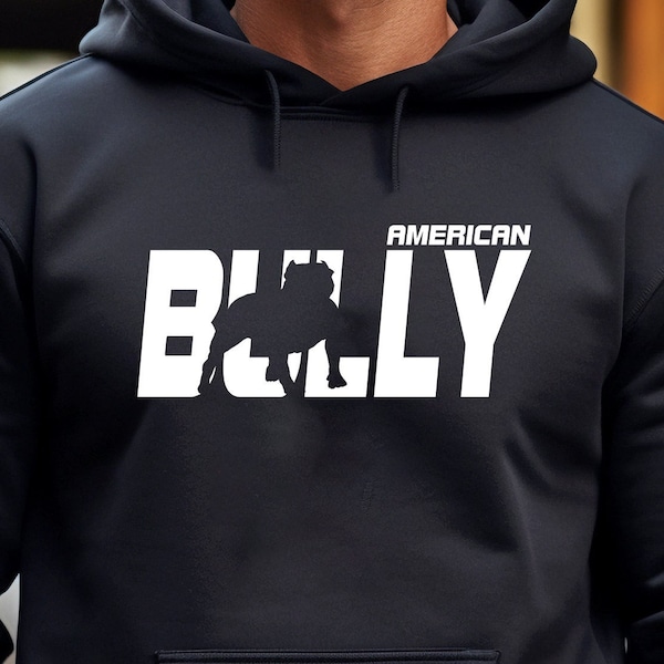 Sweat à capuche American Bully, cadeau propriétaire American Bully, sweat à capuche American Bully, sweat-shirt American Bully, veste American Bully, Bully