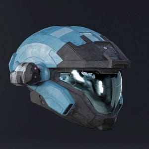 3D printed Halo Reach Airassault helmet Kat Noble 2