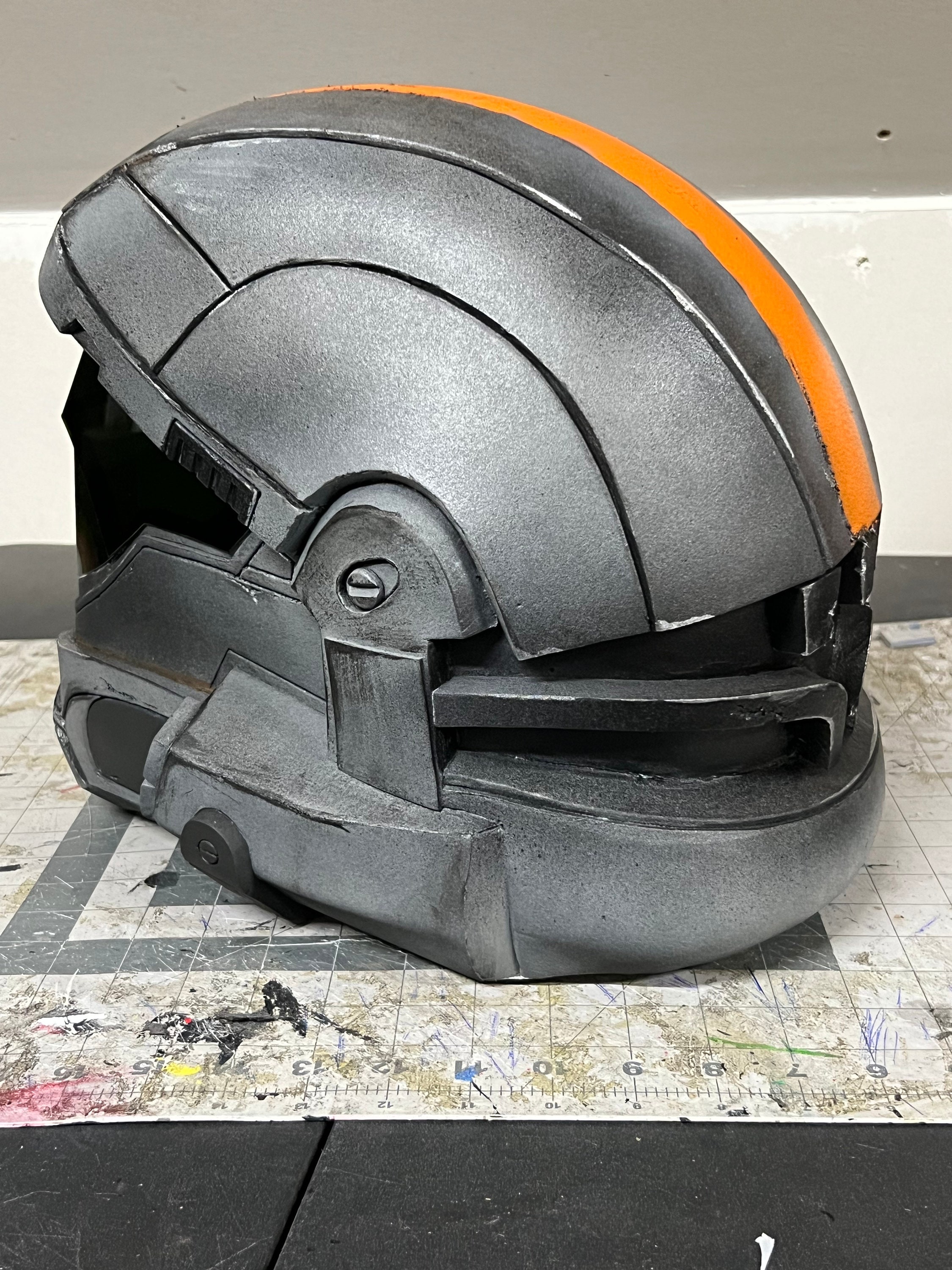 EVA Foam Halo 3 Odst Inspired Fan Made Helmet/one Stripe Etsy