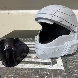Halo 3 odst Vacuumed sealed visor inspired fan made