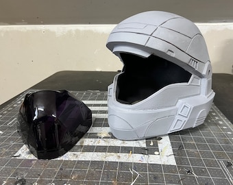 Halo 3 odst Vacuumed sealed visor inspired fan made