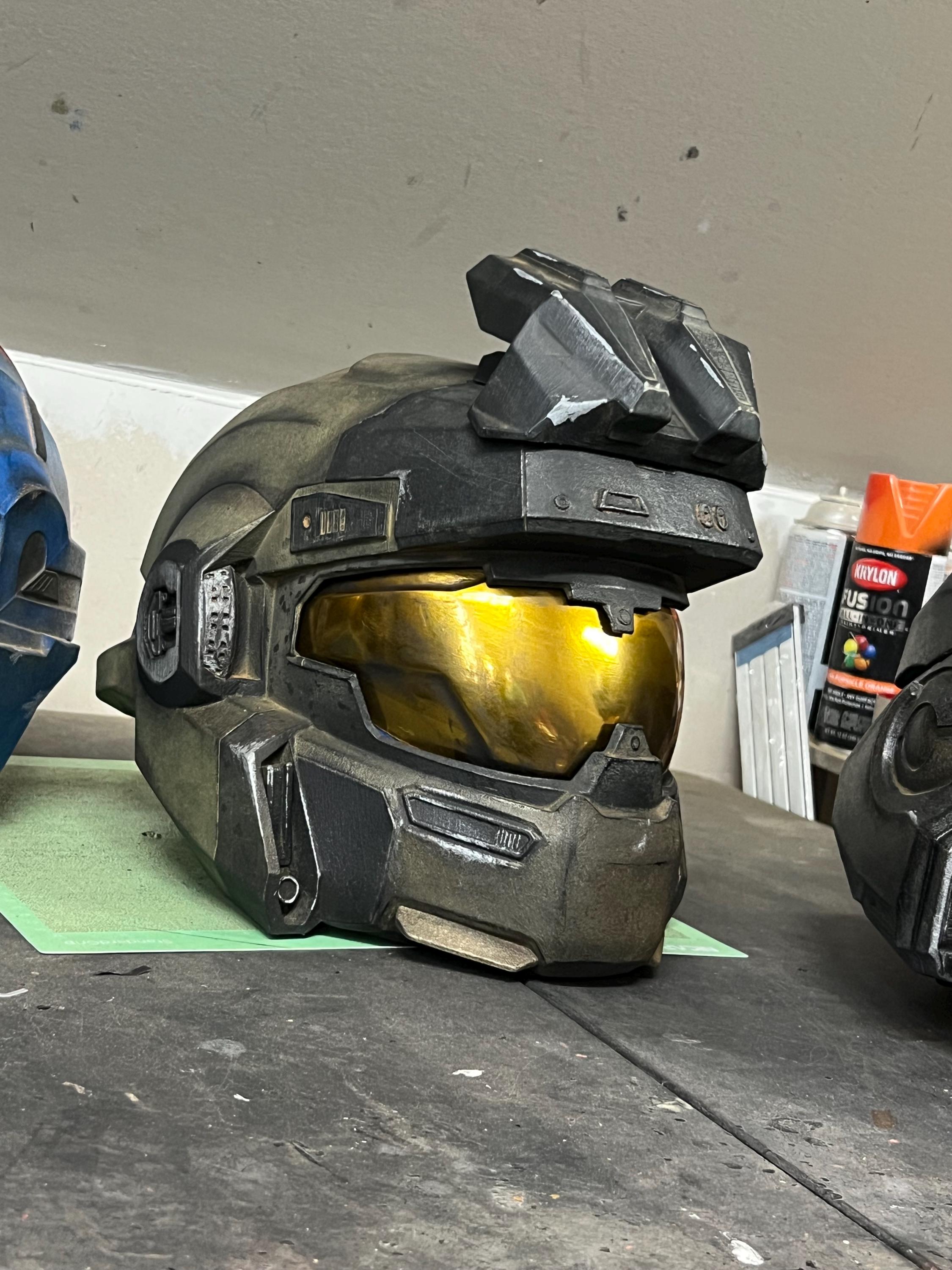 Casco Del Jefe Maestro Casco Motocicleta Halo Casco Magnetico De