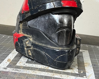 3D printed Halo 3/Reach style multi stripes ODST inspired fan made helmet