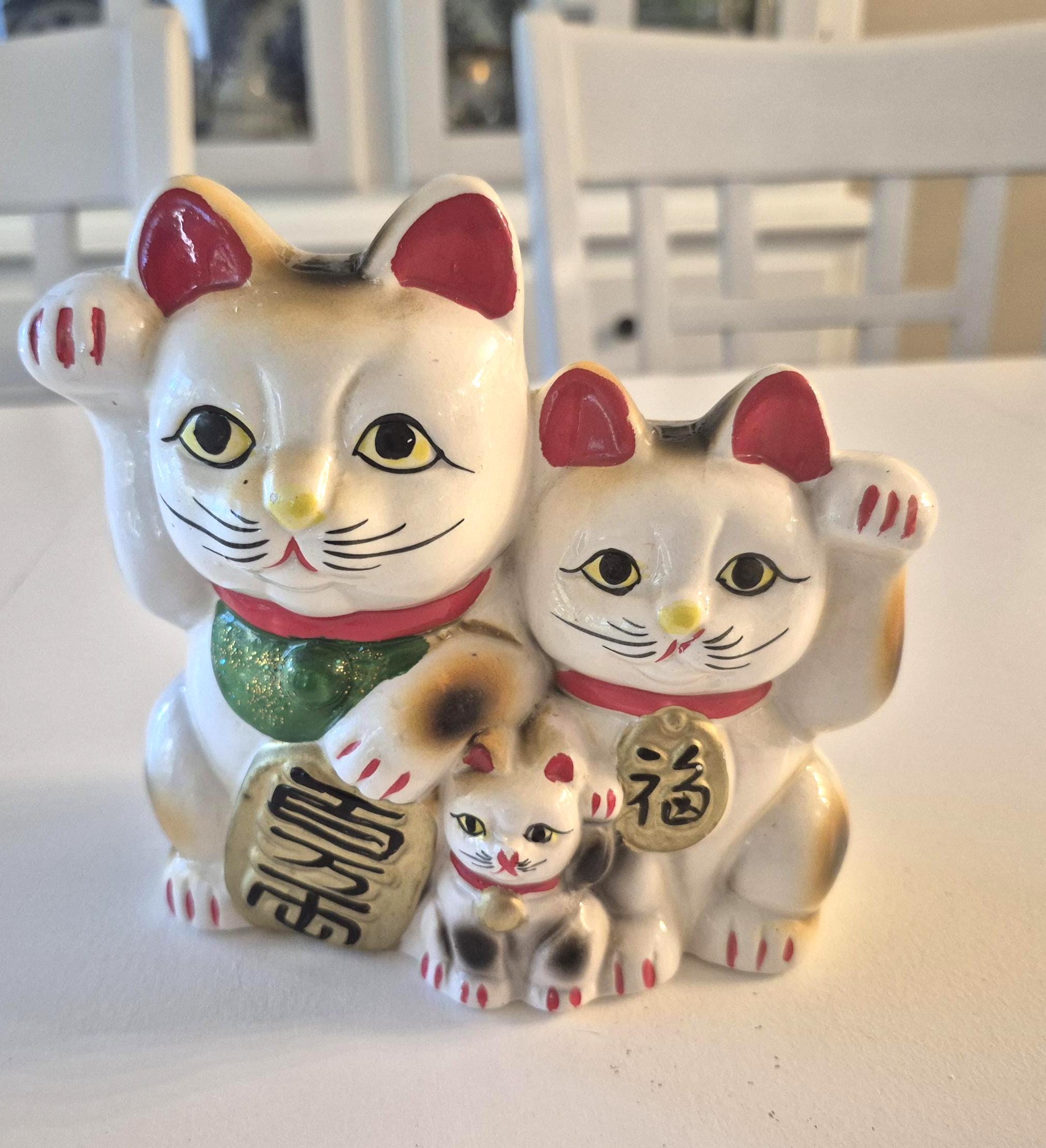 Vintage Maneki Neko - Etsy