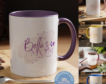 Custom Name Mom Mug, New Mama Gift, Personalized Mama Mug, Mama Mug with Kid Names