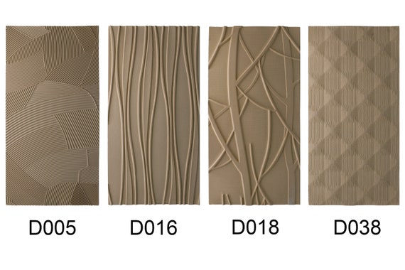 10FT Premium 3D Textured Flexible MDF Board - Embossed Wood Pulp