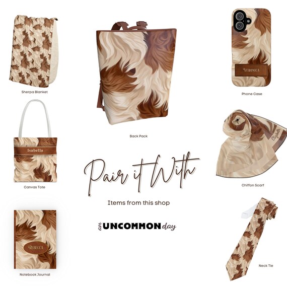Boho fur and cloth Backpack Boho Chic Cowhide Backpack With Tassels - Genuine Leather  main image 2