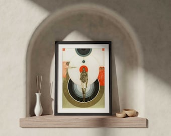 Theophany Icon, Festal Icons Series, Baptism of Christ, Fine Art Print, Greta Leśko - Original Collectible Art, Limited Edition